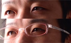 JINS PC使用時と非使用時を比較してみた